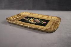 Vintage Hand Painted Wood Tray - 3519867