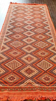 Vintage Handmade Tribal Moroccan Runner c 1970 - 3969716