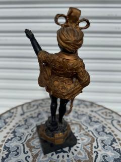 Vintage Handpainted Blackamoor Candleholder - 4398096