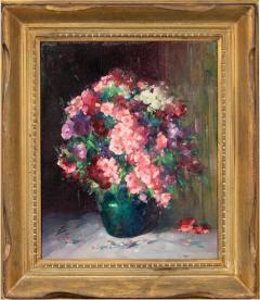 Vintage Impressionist Still Life Oil Painting Irene D Fowler Attributed - 3954987