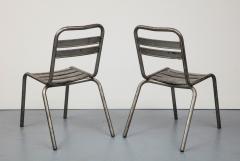 Vintage Industrial Steel Chairs France 20th Century - 4100163