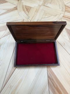 Vintage Italian ACCA Wood Trinket Jewelry Box - 4800400