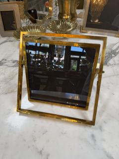 Vintage Italian Adjustable Brass Picture Frame - 4714938
