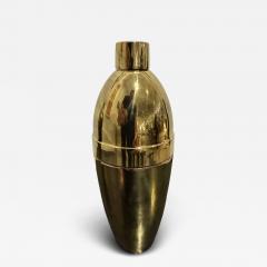 Vintage Italian Brass Cocktail Shaker 1950s - 4229951