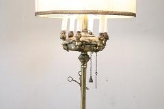 Vintage Italian Brass Floor Lamp - 3555691