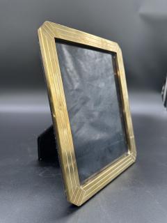 Vintage Italian Brass Picture Frame 1980s - 3689923