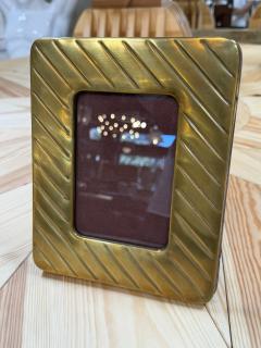 Vintage Italian Brass Picture Frame by Arabesque Gioielli Palermo - 4761277