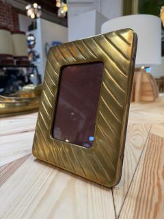 Vintage Italian Brass Picture Frame by Arabesque Gioielli Palermo - 4761278