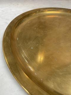 Vintage Italian Brass Plate 1980s - 2462265