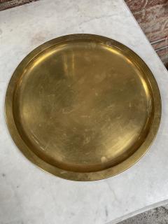 Vintage Italian Brass Plate 1980s - 2462266