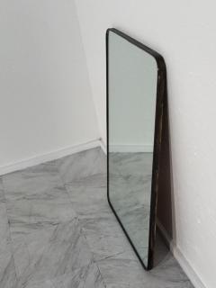 Vintage Italian Brass Wall Mirror 1960s - 3636521