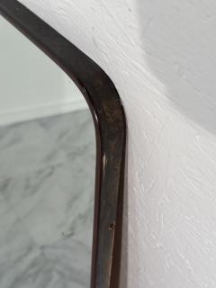 Vintage Italian Brass Wall Mirror 1960s - 3636522
