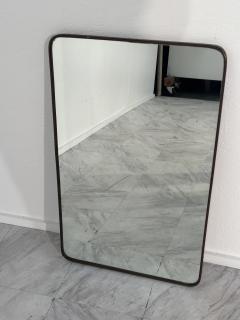 Vintage Italian Brass Wall Mirror 1960s - 3636525