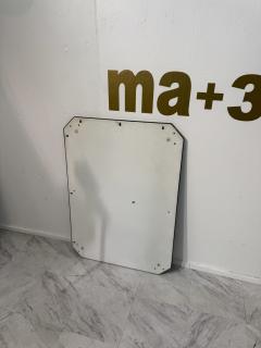 Vintage Italian Chrome Framed Wall Mirror - 4291976