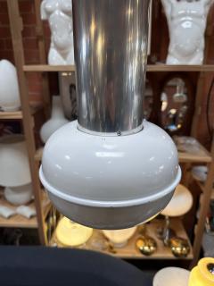 Vintage Italian Chrome Light Pendant 1980s - 3446056