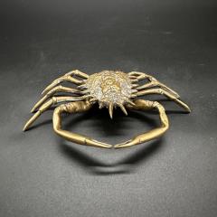Vintage Italian Decorative Crab Sculpture 1980s - 3478703