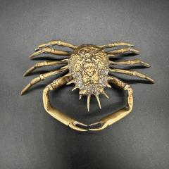 Vintage Italian Decorative Crab Sculpture 1980s - 3478705