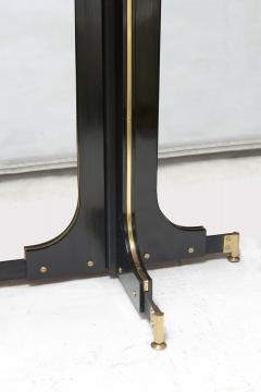 Vintage Italian Ebonized Table with Bronze Details - 2854991