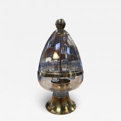 Vintage Italian Egg Decanter Liquor Shot Glass Case 1960s - 3444474