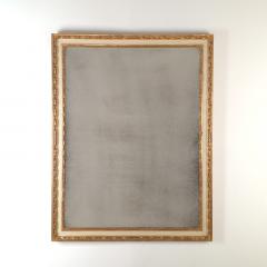 Vintage Italian Gilt and Painted Frame with Later Mirror Italy circa 1950 - 4140465