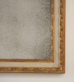 Vintage Italian Gilt and Painted Frame with Later Mirror Italy circa 1950 - 4140468