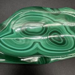 Vintage Italian Malachite Ashtray 1960s - 3488977