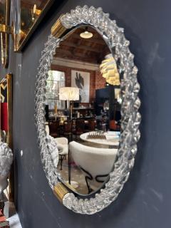 Vintage Italian Mid Century Murano Wall Mirror 1940s - 3431039