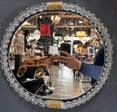 Vintage Italian Mid Century Murano Wall Mirror 1940s - 3431042