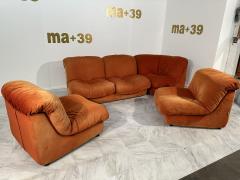 Vintage Italian Modular Sofa From Airborne 1960s Italy 5 pieces - 3572997