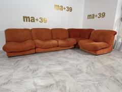 Vintage Italian Modular Sofa From Airborne 1960s Italy 5 pieces - 3573001