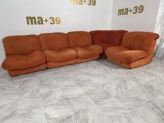 Vintage Italian Modular Sofa From Airborne 1960s Italy 5 pieces - 3573002