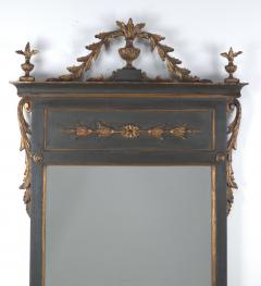 Vintage Italian Neoclassical Painted and Gilt Mirror circa 1920 - 4012024