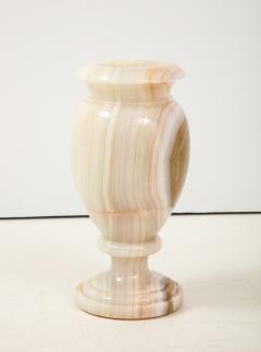 Vintage Italian Onyx Baluster Form Vase - 2296131