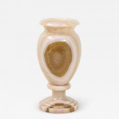 Vintage Italian Onyx Baluster Form Vase - 2297613