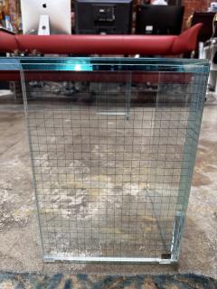 Vintage Italian Oversize Full Glass Coffee Table By Glas Italia 1960 - 3262254