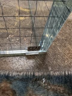 Vintage Italian Oversize Full Glass Coffee Table By Glas Italia 1960 - 3262255