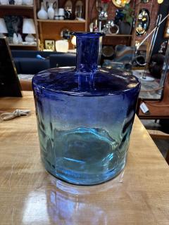 Vintage Italian Oversize Murano Red Vase 1980s - 3431107