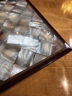 Vintage Italian Rectangular Oversize Wood Box 1980s - 3381249