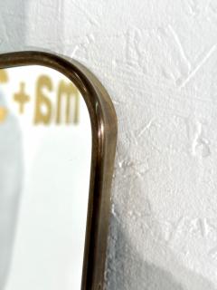 Vintage Italian Tall Wave Wall Mirror 1960s - 3613849