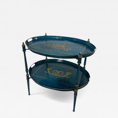 Vintage Italian Trolley with two removable trays 50s - 3908897