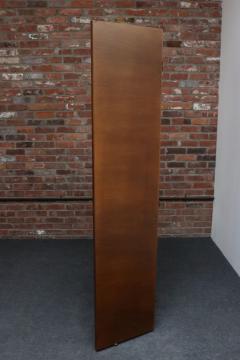 Vintage Italian Trompe Loeil Leather Book Library Folding Screen by Sarreid - 4380484