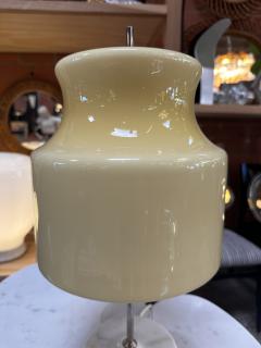 Vintage Italian Unique Marble and Glass Table Lamp 1980s - 3431072