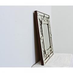 Vintage Italian Venetian Style Mirror in Wood Frame - 4589770