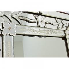 Vintage Italian Venetian Style Mirror in Wood Frame - 4589772