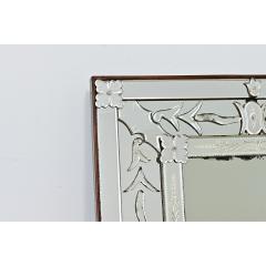 Vintage Italian Venetian Style Mirror in Wood Frame - 4589789
