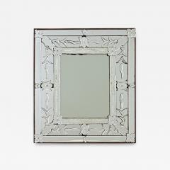 Vintage Italian Venetian Style Mirror in Wood Frame - 4596058