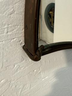 Vintage Italian Wall Mirror with Curved Frame 1960s - 4292022