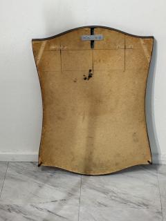 Vintage Italian Wall Mirror with Curved Frame 1960s - 4292024