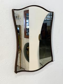 Vintage Italian Wall Mirror with Curved Frame 1960s - 4292025