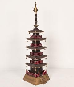 Vintage Japanese Iron Pagoda - 4477272